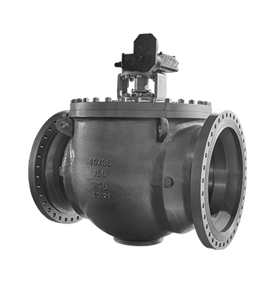 Шаровая запорная арматура сверху открываемого типа