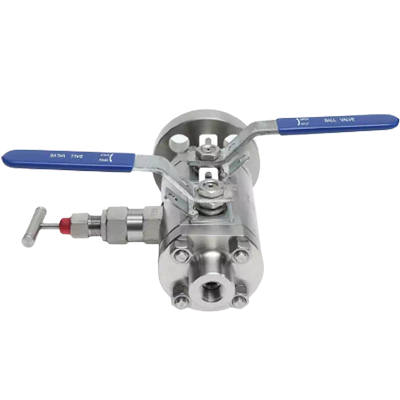 Двойной блокировочный и выпускной клапан