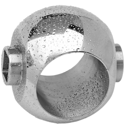 Цапфовый шаровой клапан